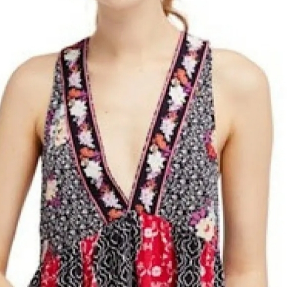 Free People Dream Darlin Boho Tank Top - Picture 3 of 10
